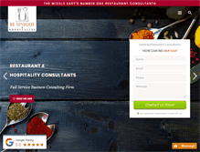 Tablet Screenshot of db-hospitality.com